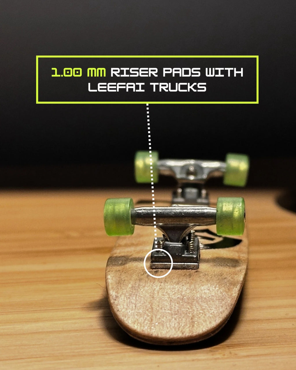 Metal Riser Pads (Fingerboard)